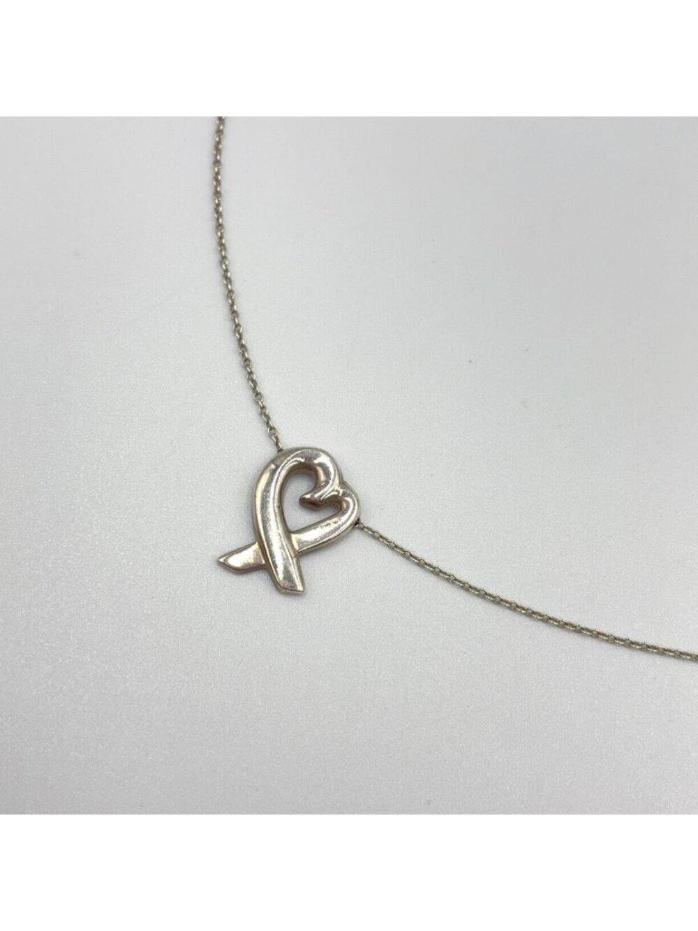 Tiffany & Co Loving Heart Silver Necklace